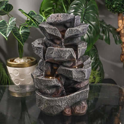 The Bold Cascade Water Fountain 46cm