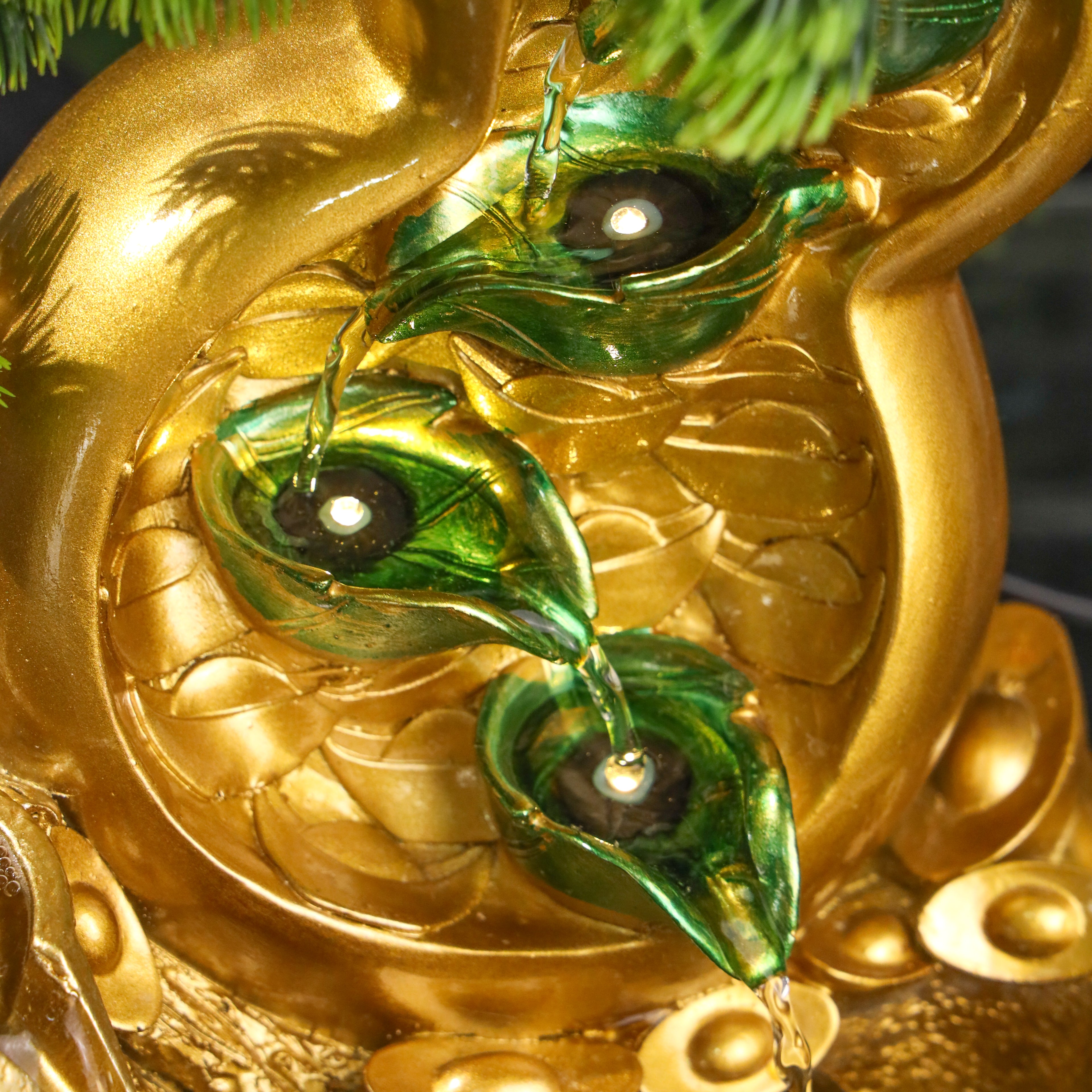 Spring of Great Health Wu Lou Fountain 44cm