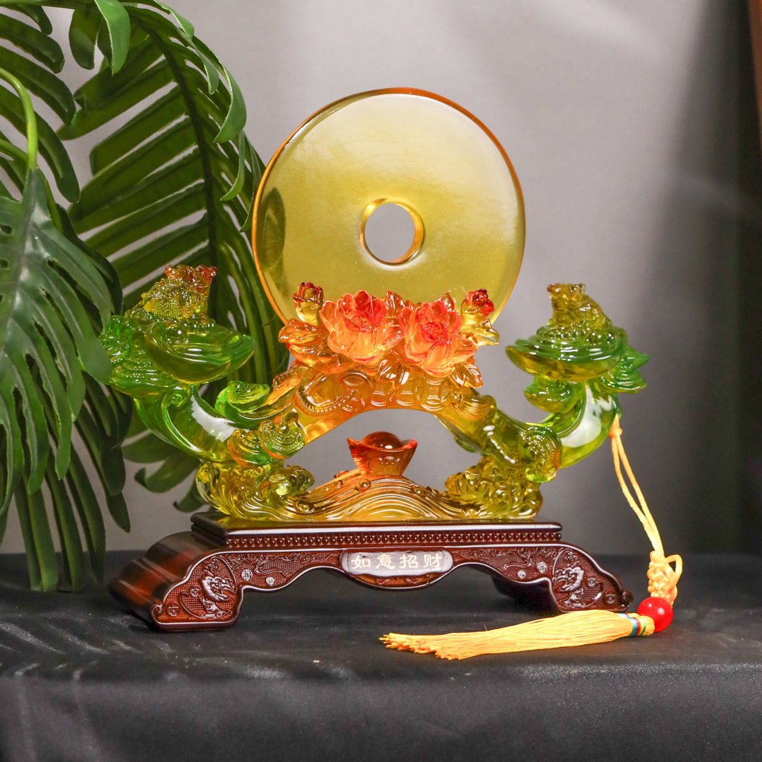 Green Ru Yi of Flowing Success 46cm