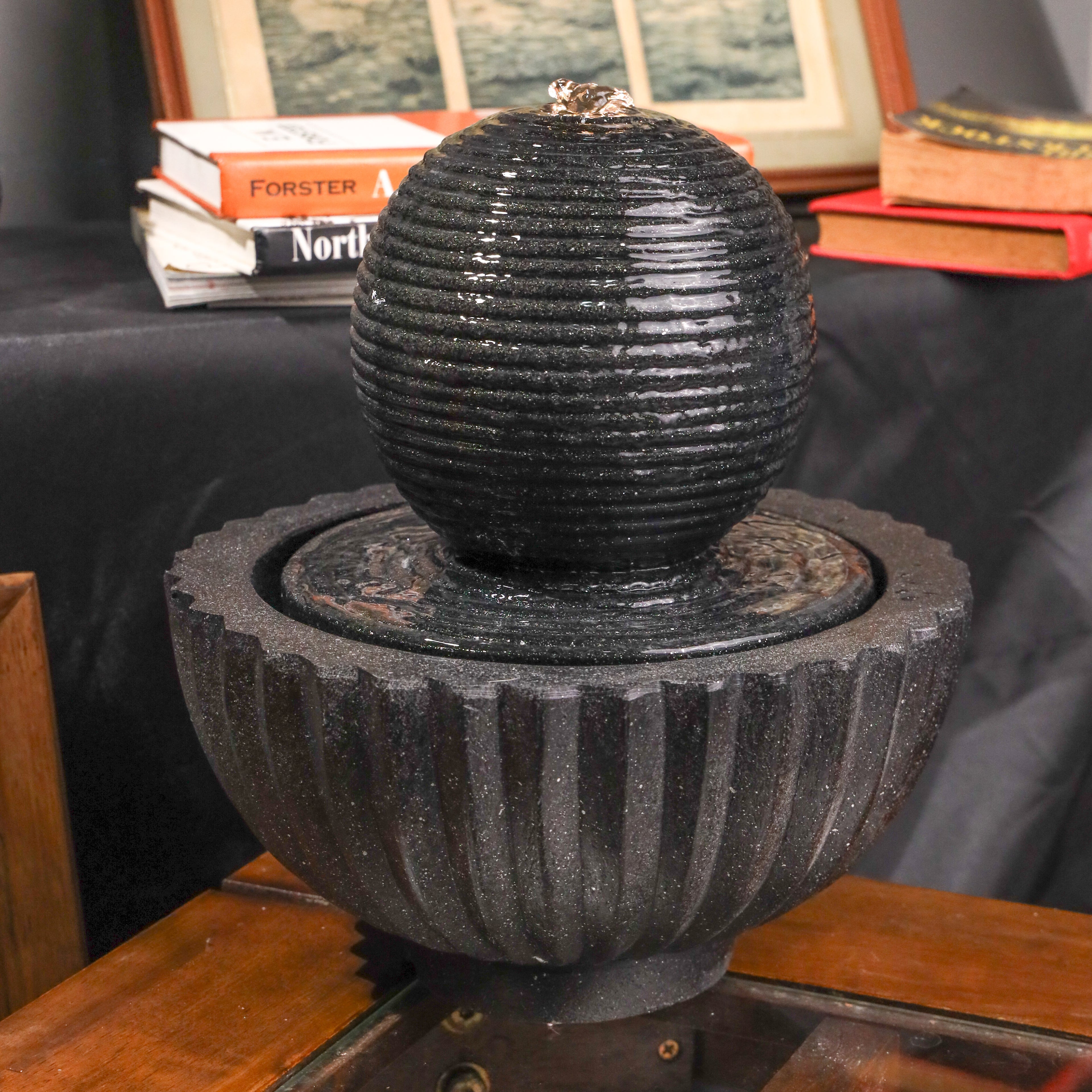 Sphere of Infinite Fortune Fountain 32cm