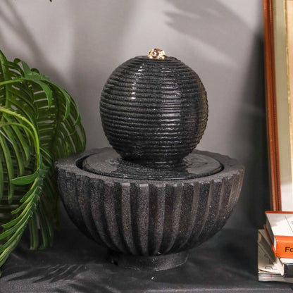 Sphere of Infinite Fortune Fountain 32cm