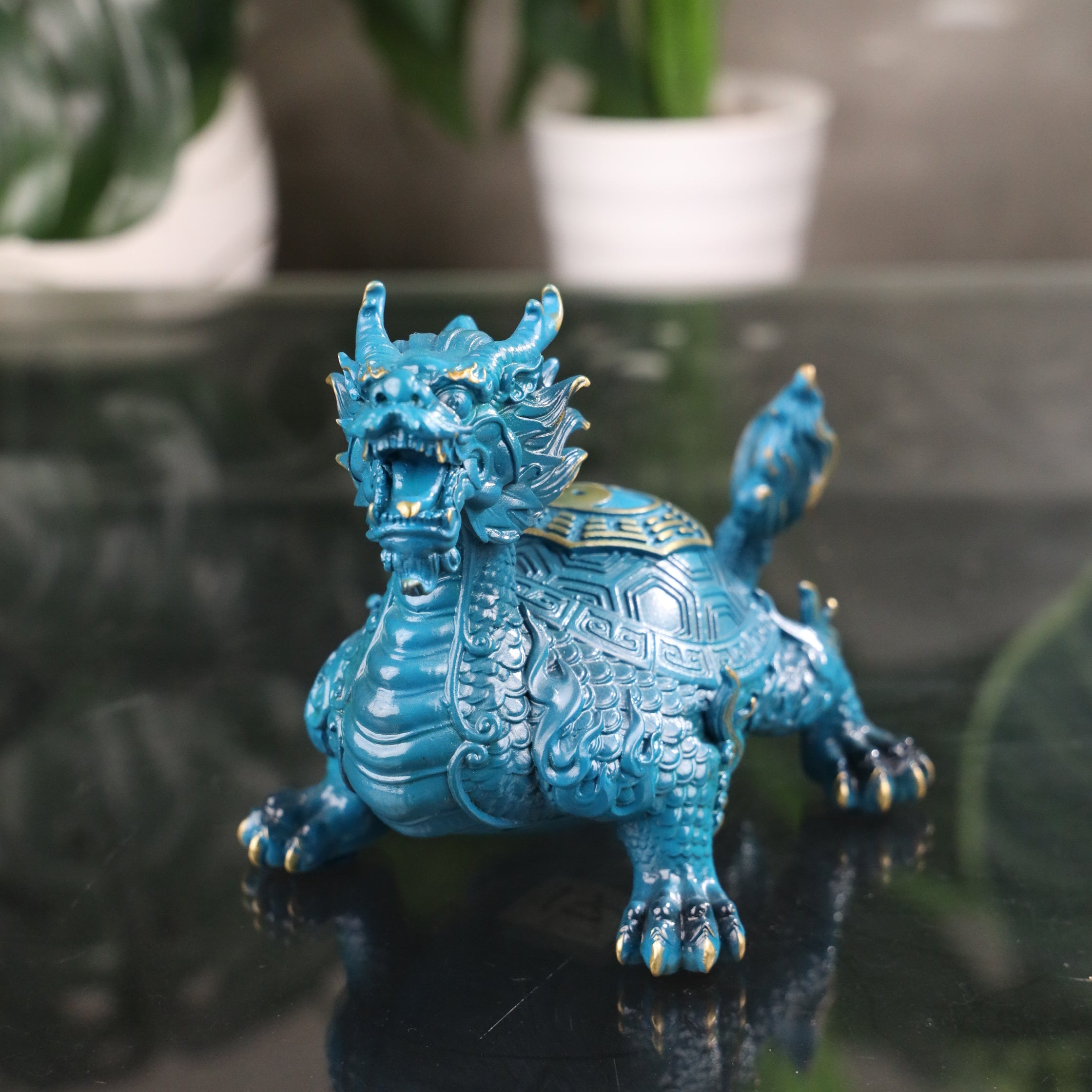 Admiral of the Sea - Azure Dragon Turtle 18cm - Feng Shui Charms
