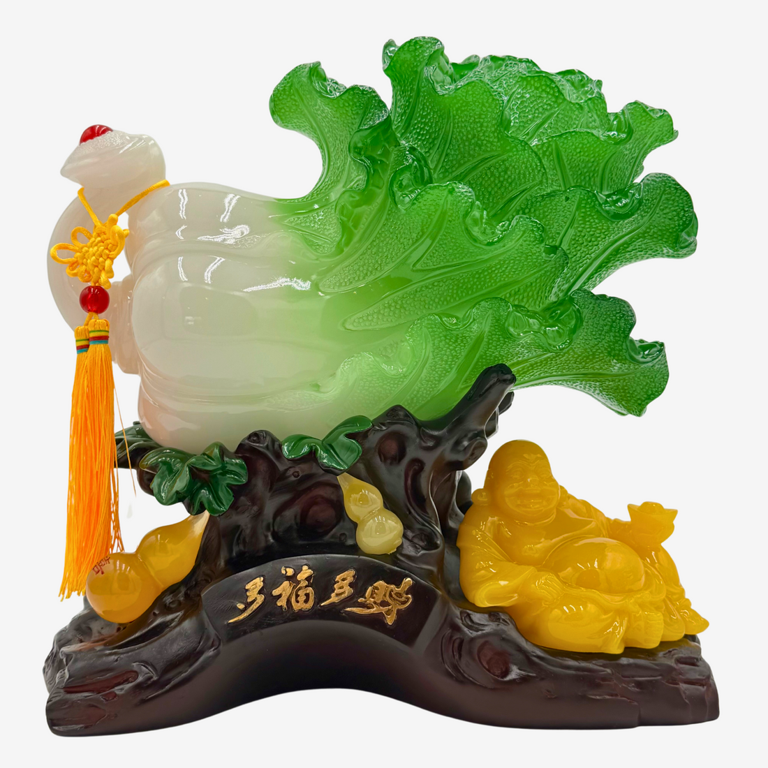 Fertile Cabbage of Endless Harvest 32cm Default Title - Feng Shui Charms - Royal Dragon Decor Philippines