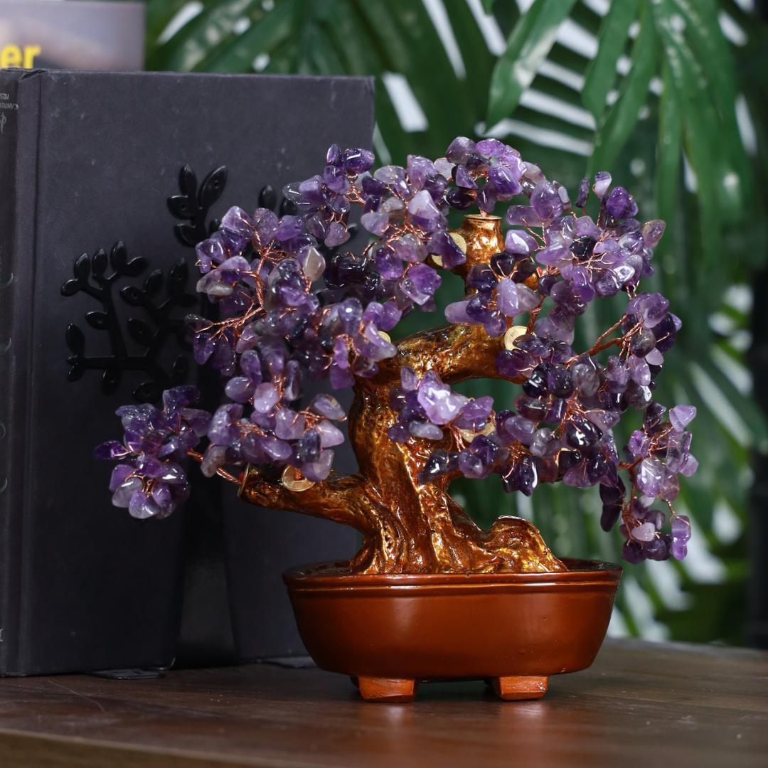 Amethyst Crystal Tree for Clarity & Focus 25cm