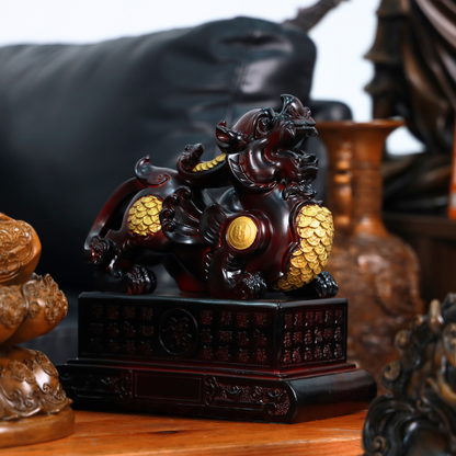 Ancient Guardians of the Throne Pi Yao Pair 27cm