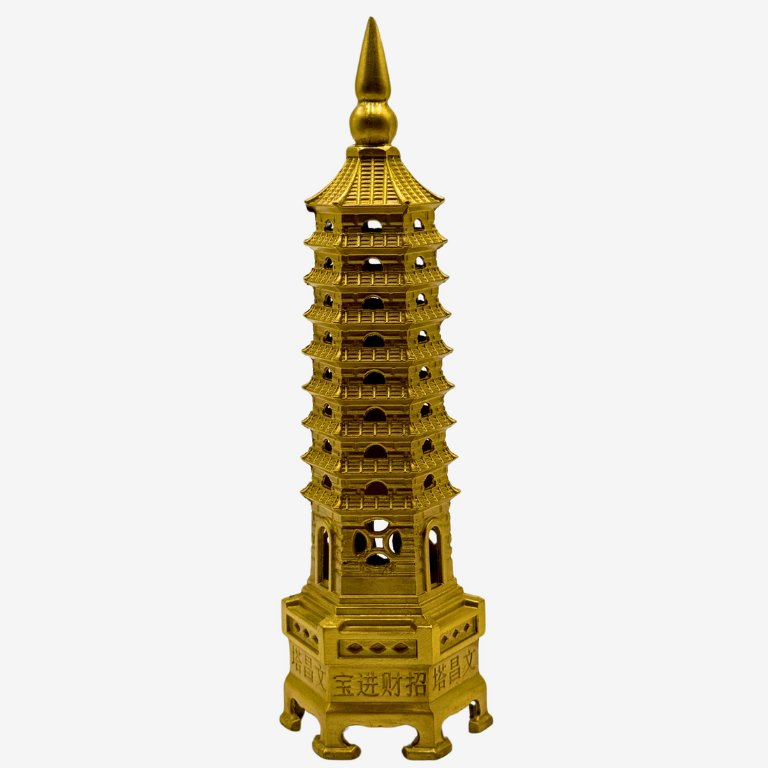 Academic Luck and Wisdom Pagoda Tower 24cm Default Title - Feng Shui Charms - Royal Dragon Decor Philippines