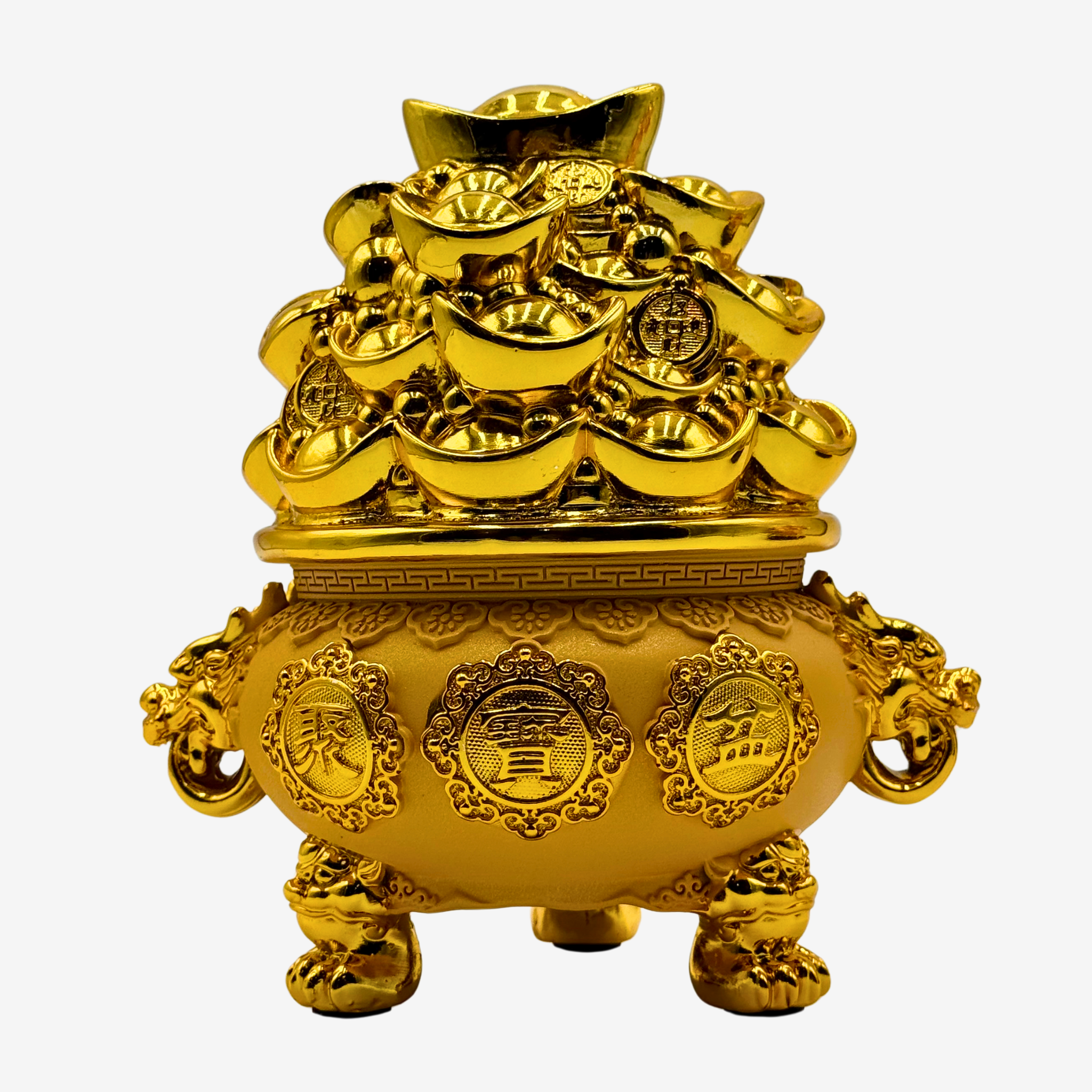 Magnet of Money Gold Wealth Pot 17cm