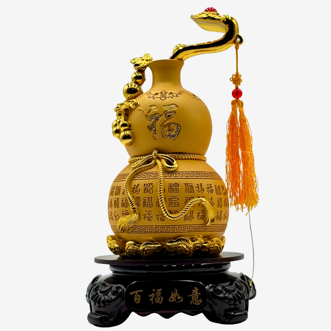 Long Life of Prosperity Wu Lou 34cm Default Title - Feng Shui Charms - Royal Dragon Decor Philippines