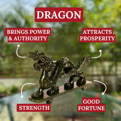Great Jade Dragon of Boundless Energy 50cm