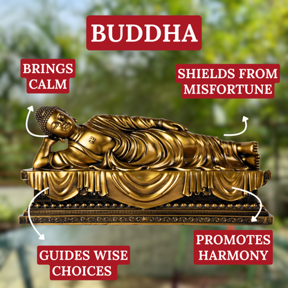 Reclining Buddha of Eternal Wisdom 47cm