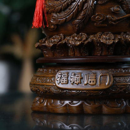 Symbols of the Dragon-Phoenix Wu Lou 46cm