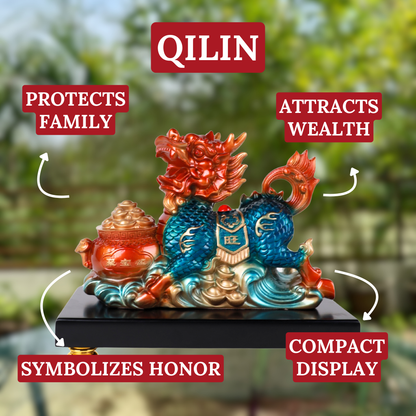 Auspicious Guardians of Generations Qilin 26cm
