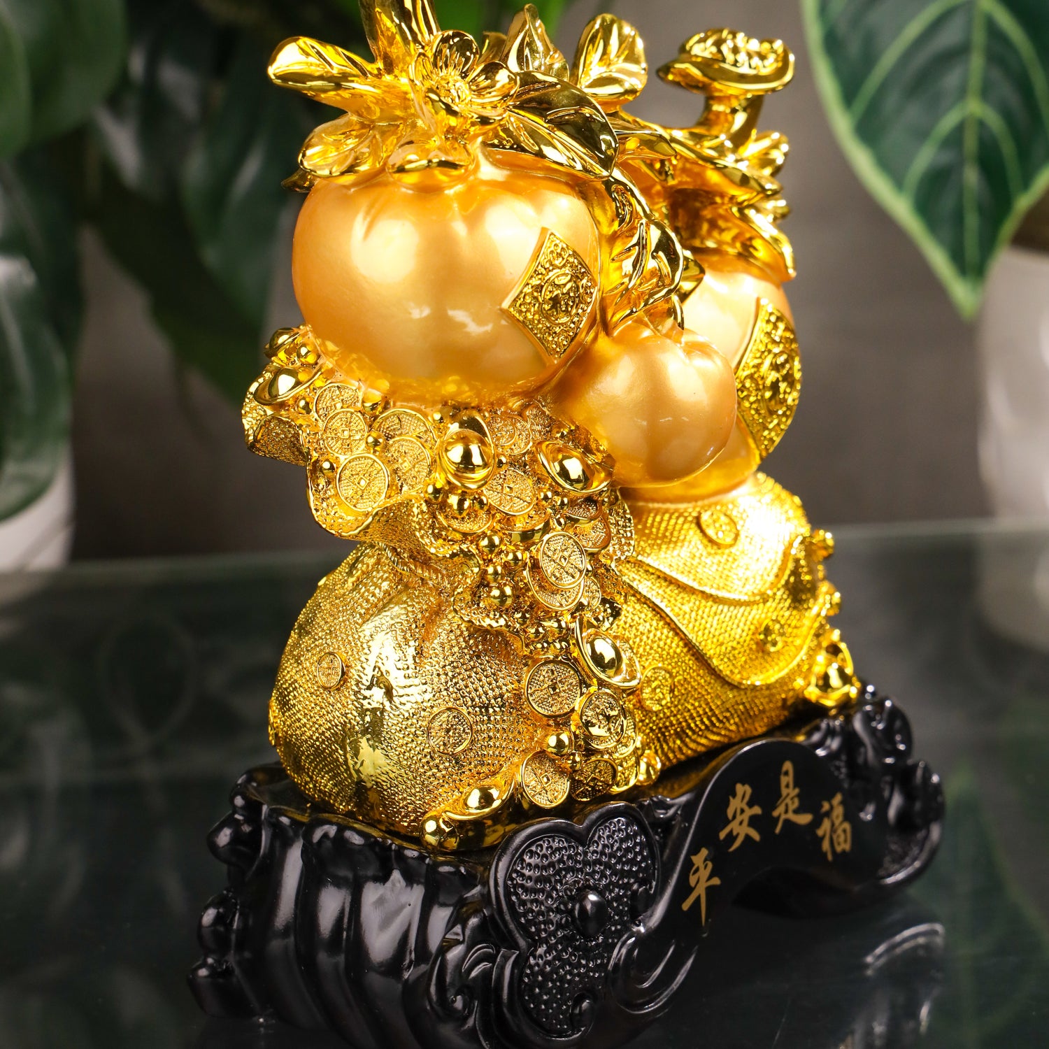 Three Golden Apples of Happiness 27cm