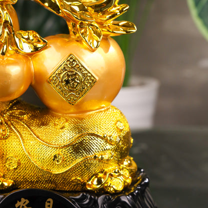 Three Golden Apples of Happiness 27cm