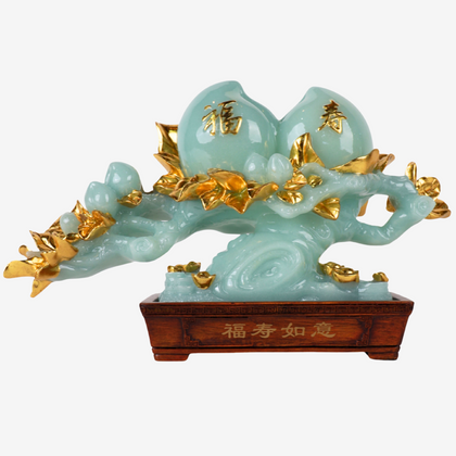 Jade Orchard of Eternal Life Peach Tree 43cm