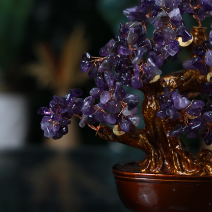 Amethyst Crystal Tree for Clarity &amp; Focus 25cm