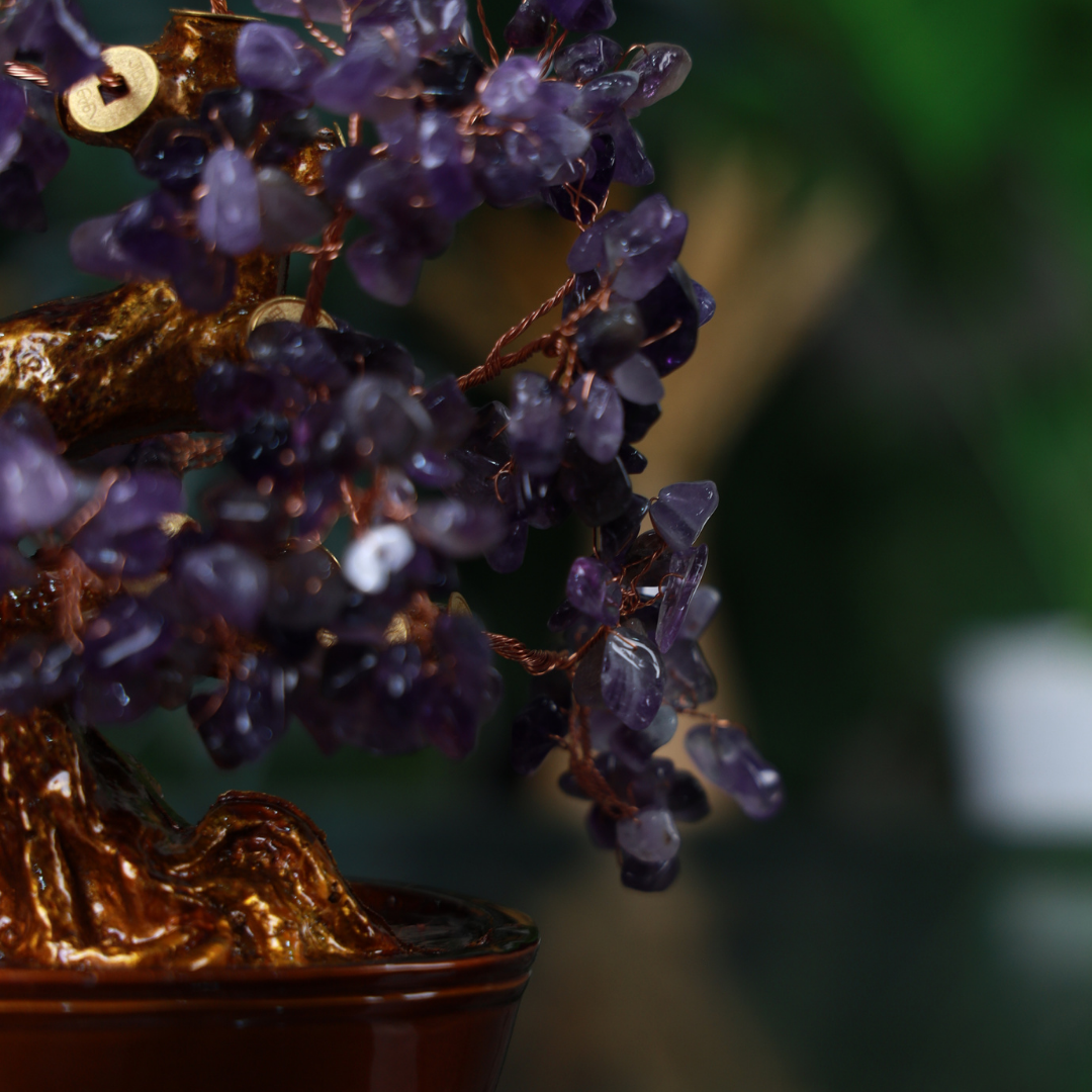 Amethyst Crystal Tree for Clarity &amp; Focus 25cm