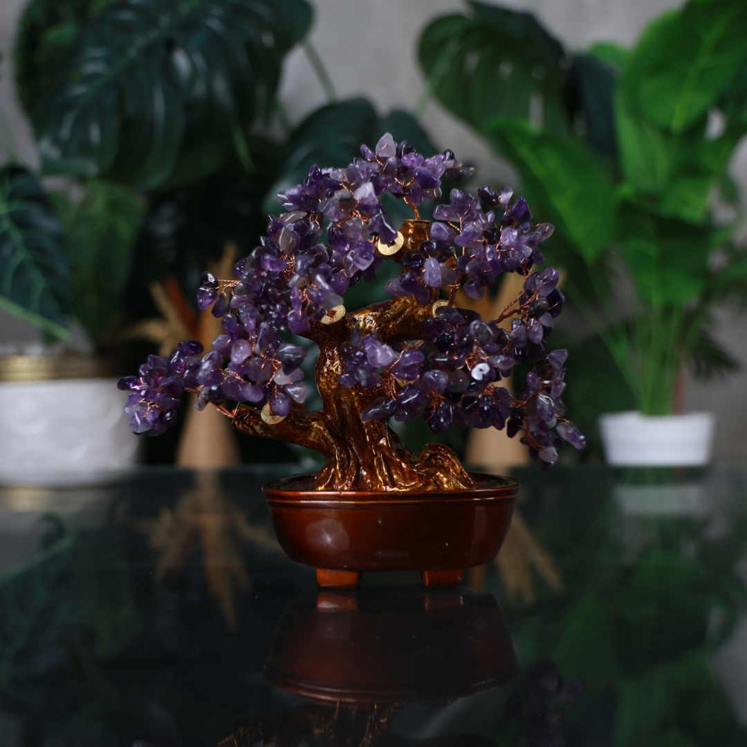Amethyst Crystal Tree for Clarity &amp; Focus 25cm