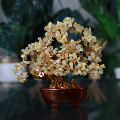 Citrine Crystal Tree for Wealth &amp; Happiness 25cm