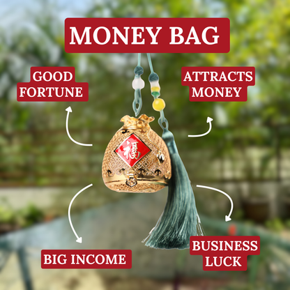 Golden Reserve of Daily Abundance Brass 5cm