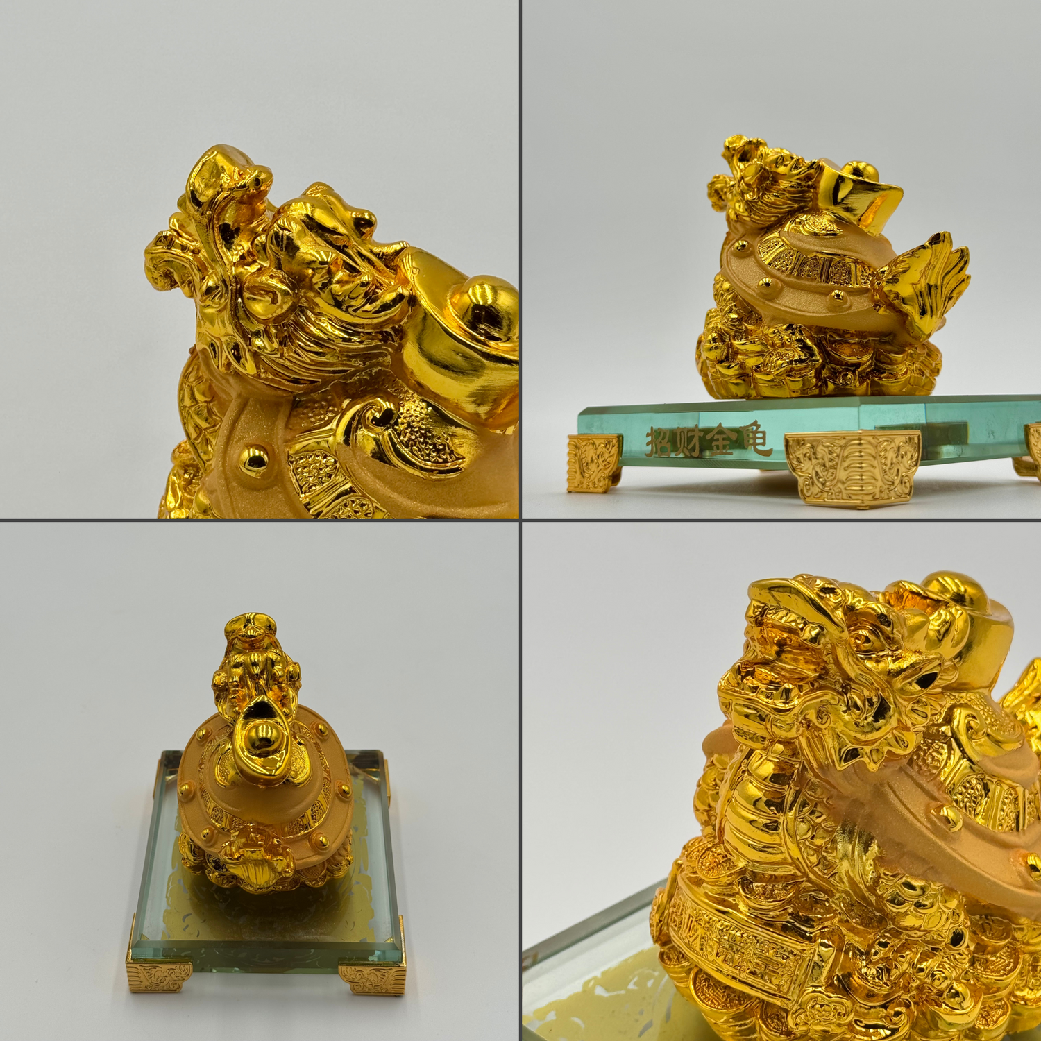 Mini Dragon Turtle for Steady Income 11cm Default Title - Feng Shui Charms - Royal Dragon Decor Philippines