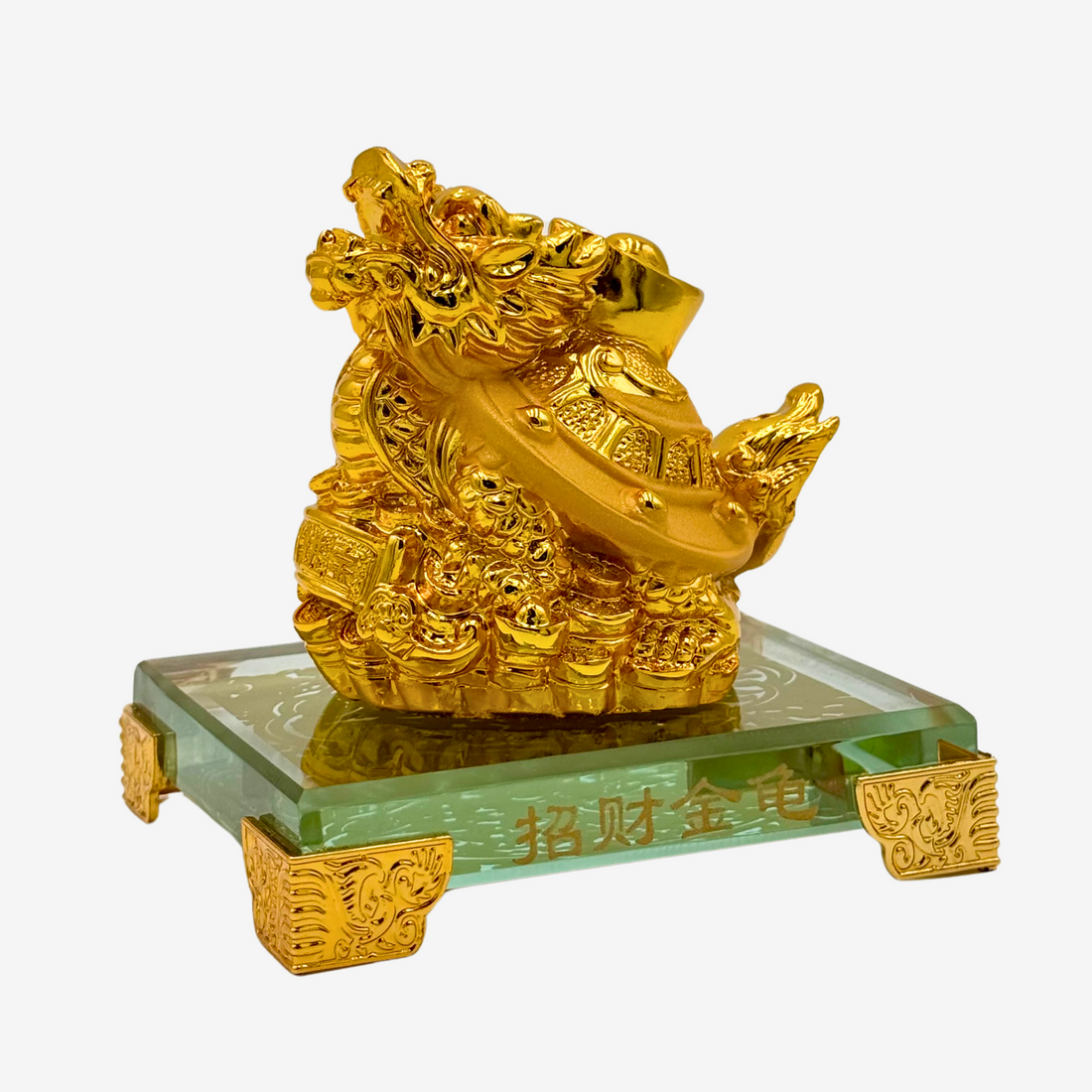 Mini Dragon Turtle for Steady Income 11cm Default Title - Feng Shui Charms - Royal Dragon Decor Philippines