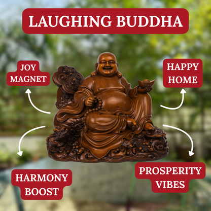 Commander of Happiness Laughing Buddha 47cm