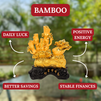 Bamboo &amp; Cabbage of Savings and Income 27cm