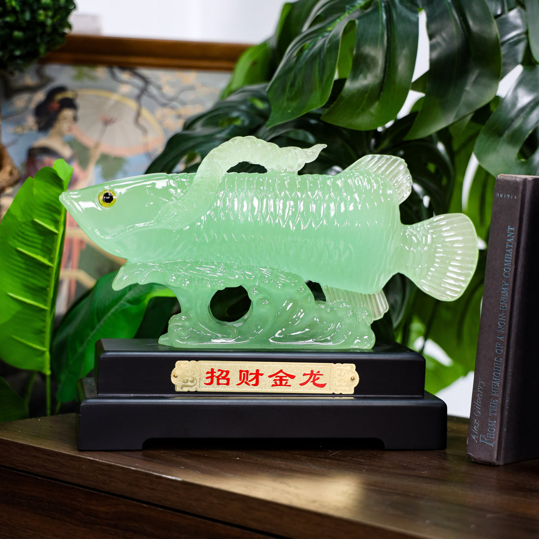 Smooth Waters Arowana of Prosperity 36cm