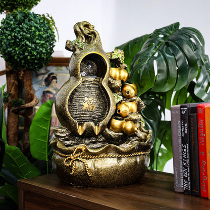 Flowing Chi Wu Lou Fountain 45cm