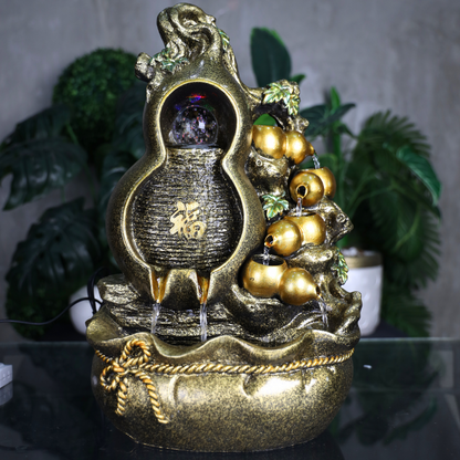 Flowing Chi Wu Lou Fountain 45cm