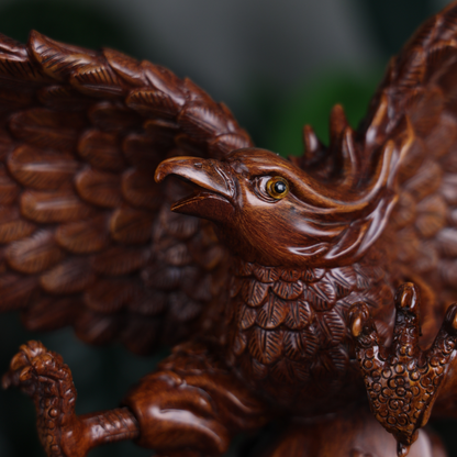 Dominance and Ambition Wood Eagle 45cm