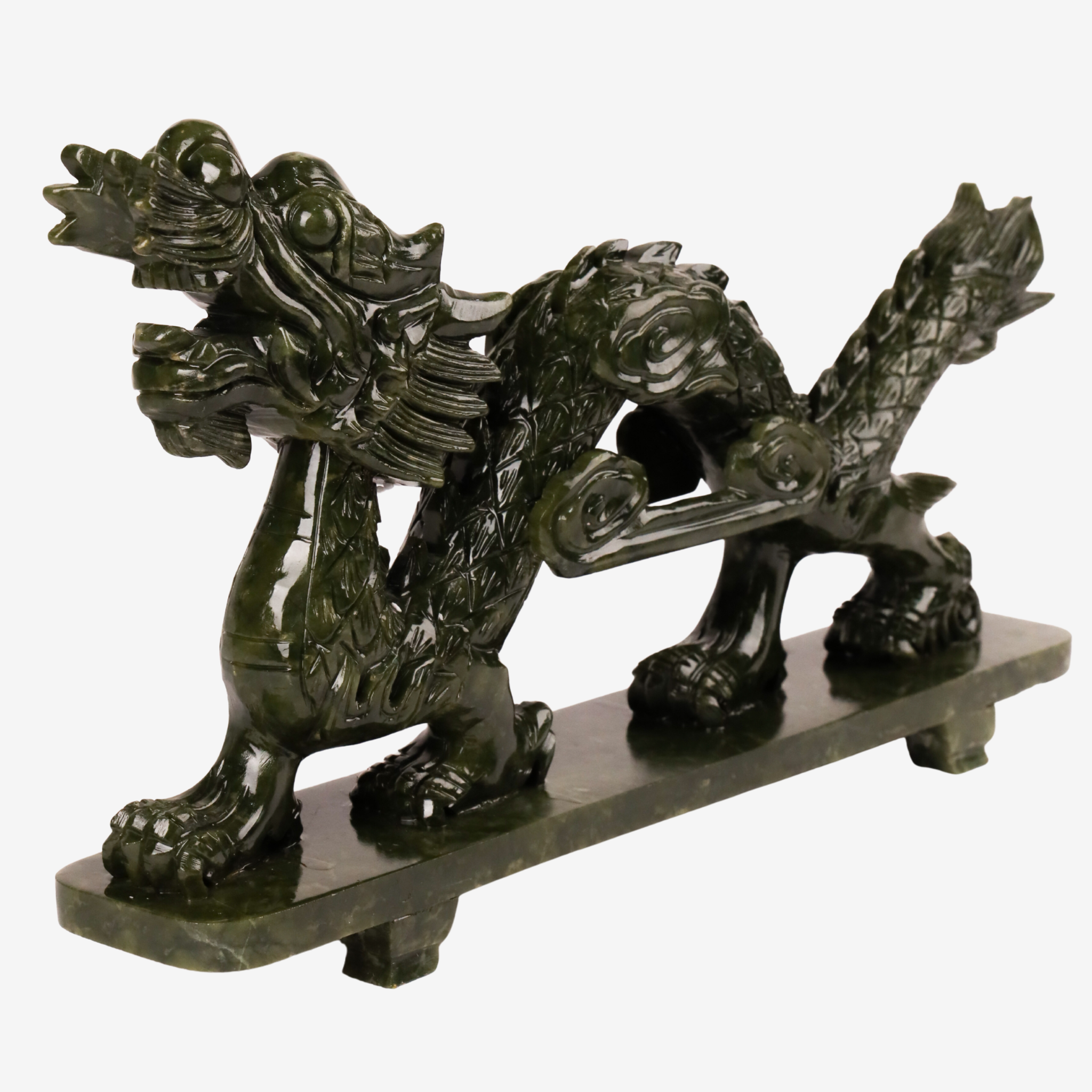 Great Jade Dragon of Boundless Energy 50cm