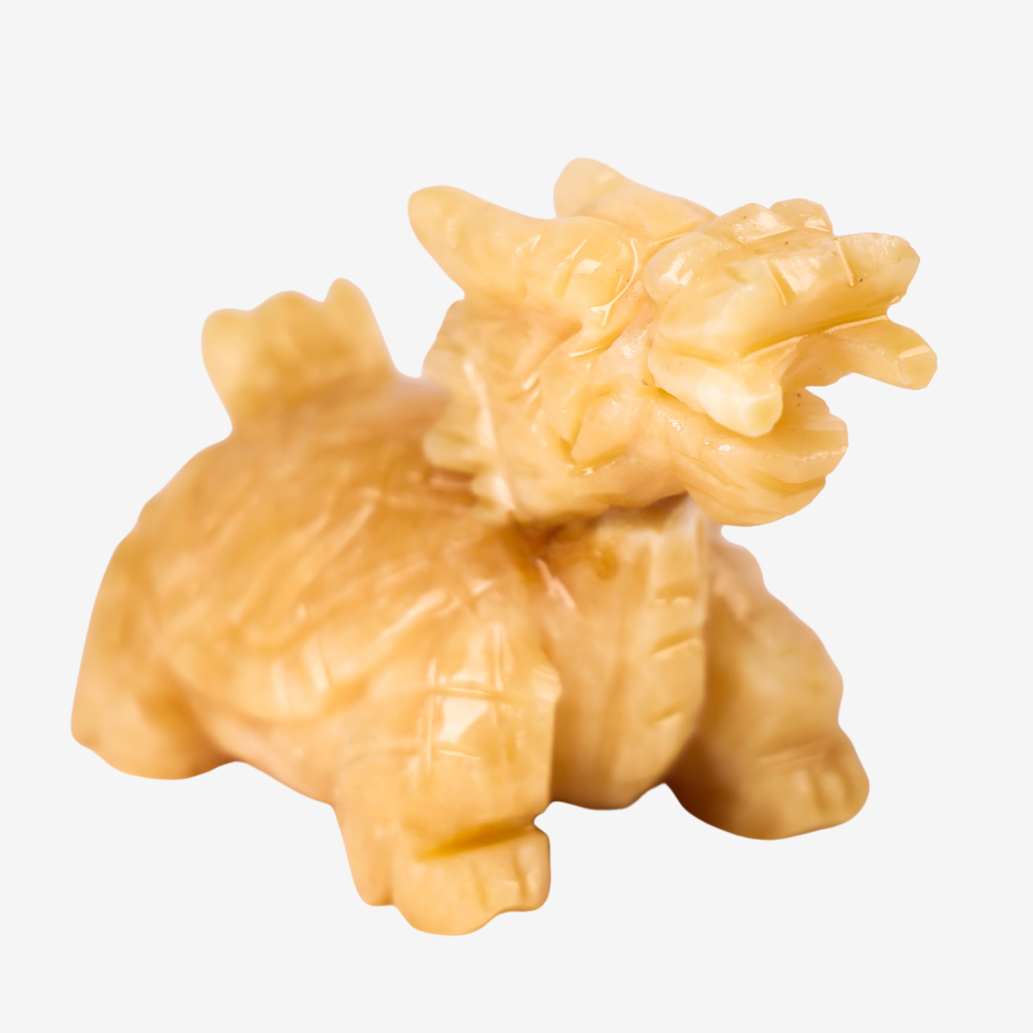 Little Topaz Guardian of Success Dragon Turtle 11cm