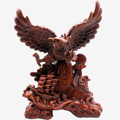 Dominance and Ambition Wood Eagle 45cm