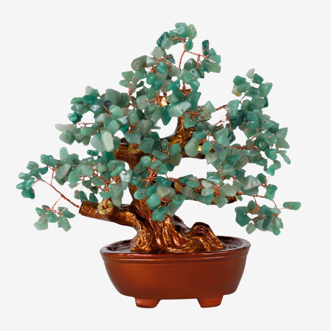 Aventurine Crystal Tree for Wisdom &amp; Growth 25cm