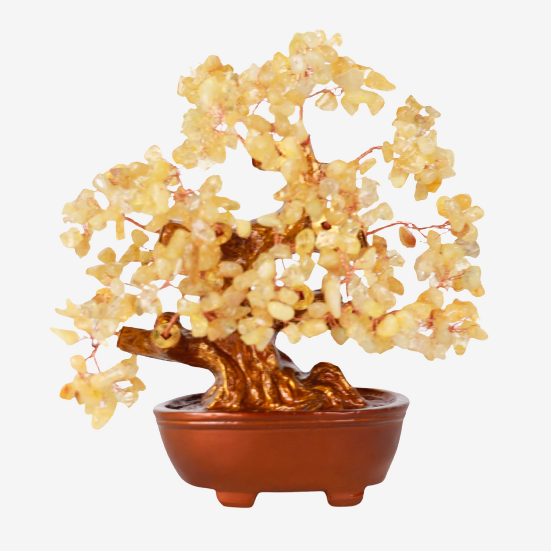 Citrine Crystal Tree for Wealth &amp; Happiness 25cm