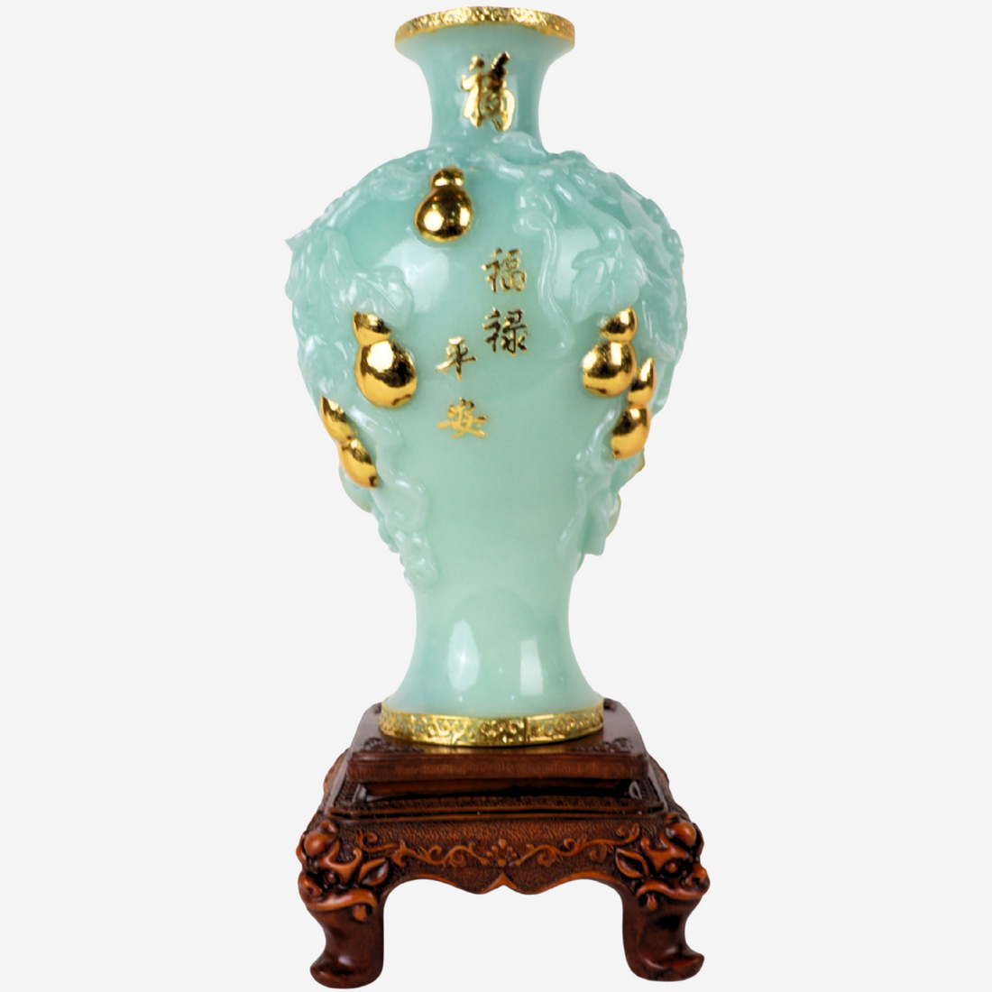 Blessed with Grace Curved Wealth Vase 45cm