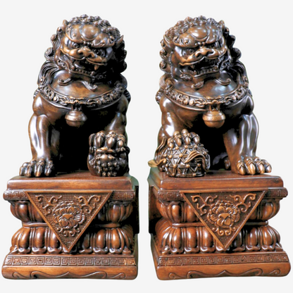 Supreme Defenders of Your Territory Foo Dogs 46cm