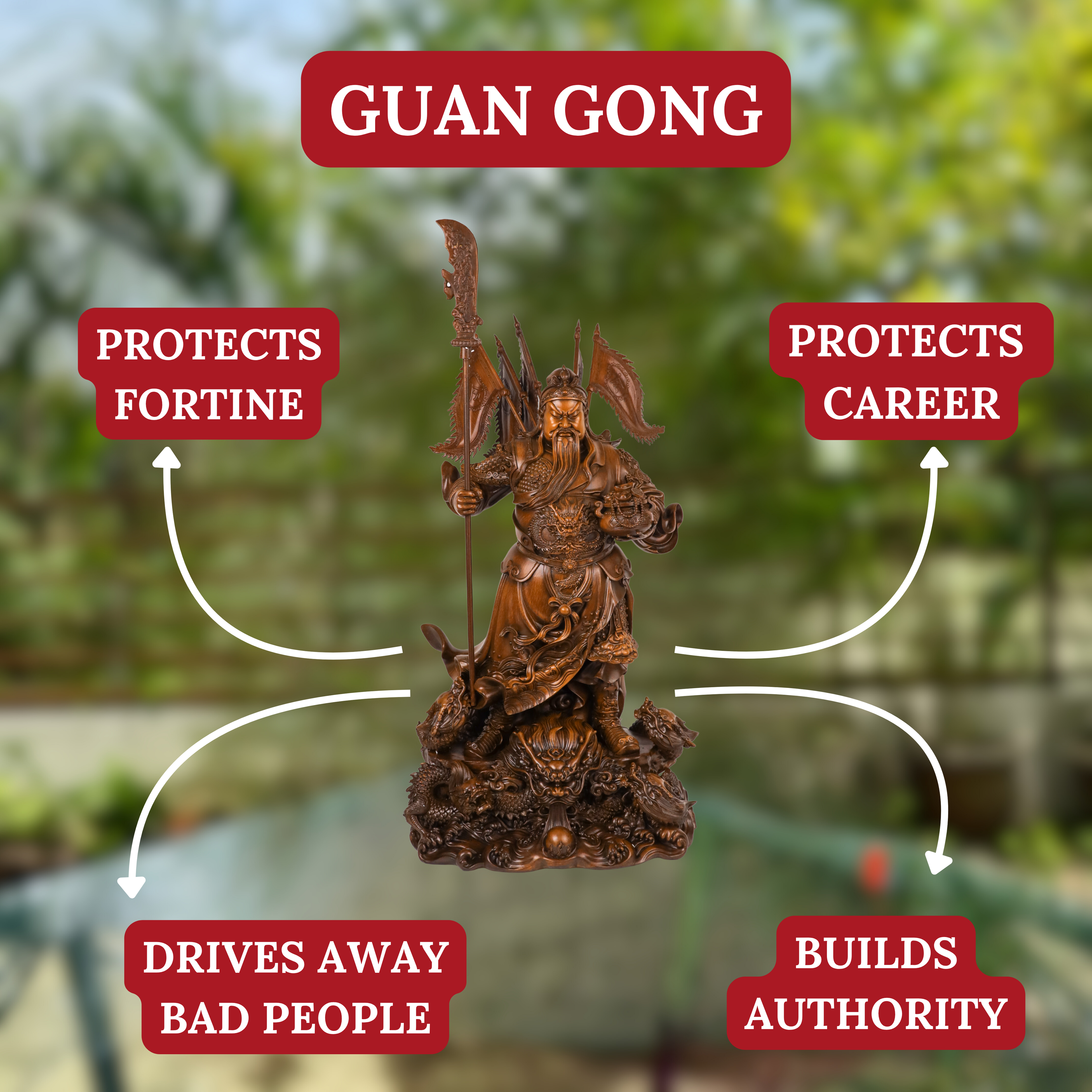 The Legendary General Mega Guan Gong 80cm