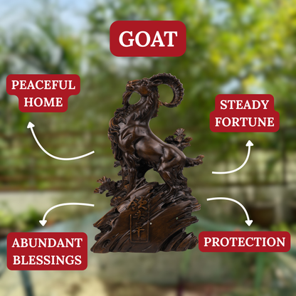 Harmony and Victory Majestic Goat 49cm