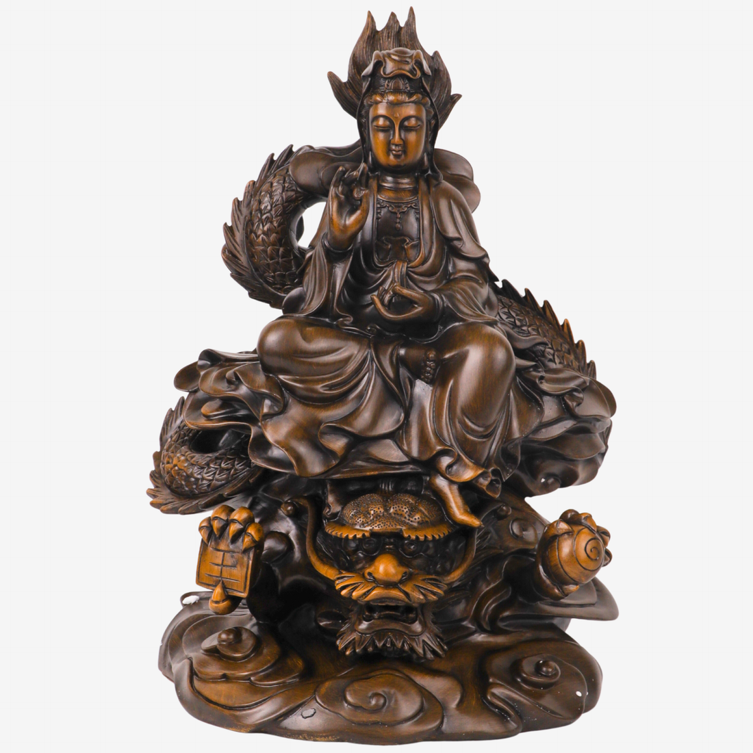 Dragon Lady Guan Yin of Strong Protection 45cm