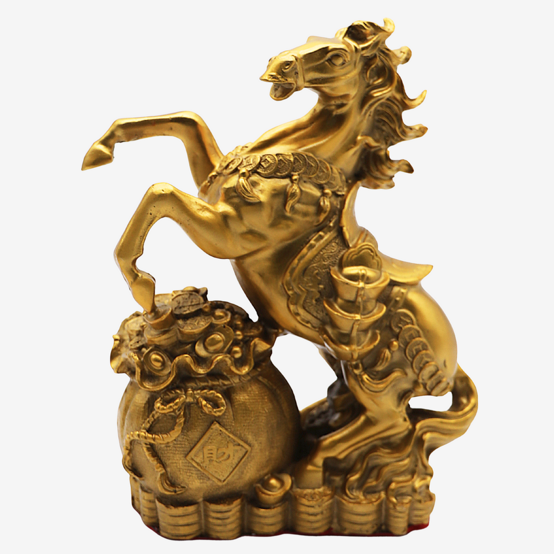 Galloping Glory Brass Stallion Victory Horse 26cm