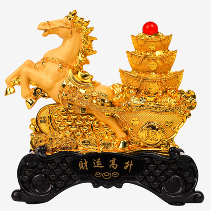 Bring Home Abundance Horse &amp; Treasure 18cm