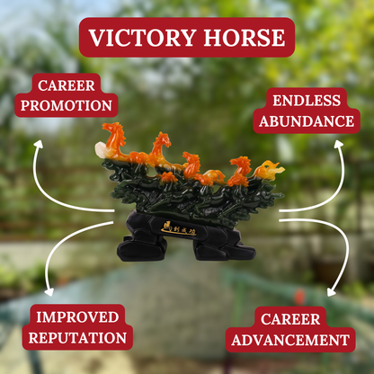 The Winning Team Horses of Victory 46cm