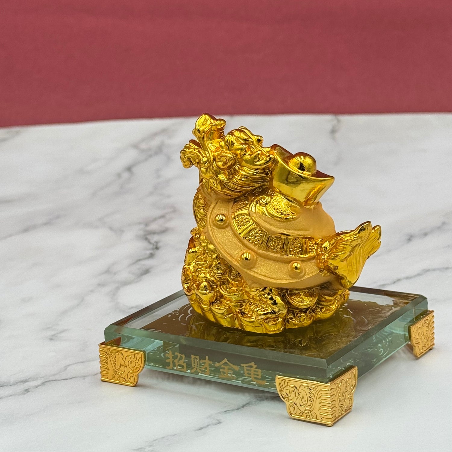 Mini Dragon Turtle for Steady Income 11cm Default Title - Feng Shui Charms - Royal Dragon Decor Philippines