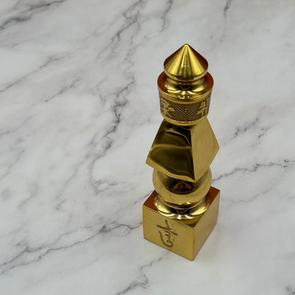 Brass 5 Element Pagoda Flying Star Cure 15cm Default Title - Feng Shui Charms - Royal Dragon Decor Philippines
