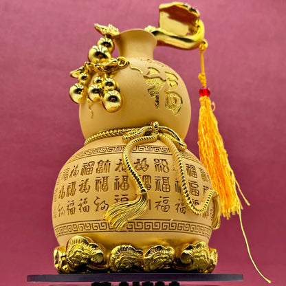 Long Life of Prosperity Wu Lou 34cm Default Title - Feng Shui Charms - Royal Dragon Decor Philippines