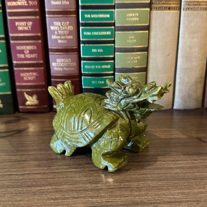Strong &amp; Sweet Jade Dragon Turtle 12cm Default Title - Feng Shui Charms - Royal Dragon Decor Philippines
