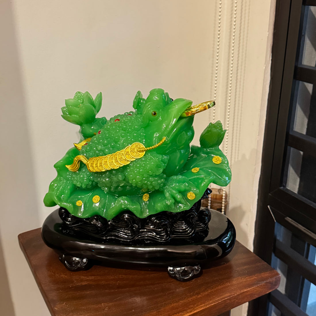 All Finances Turn Green Money Frog 31cm Default Title - Feng Shui Charms - Royal Dragon Decor Philippines